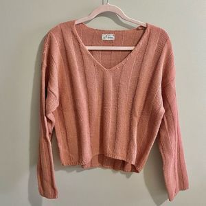 🔔 Old Rose Knit Jacket ($25 for 3 items)